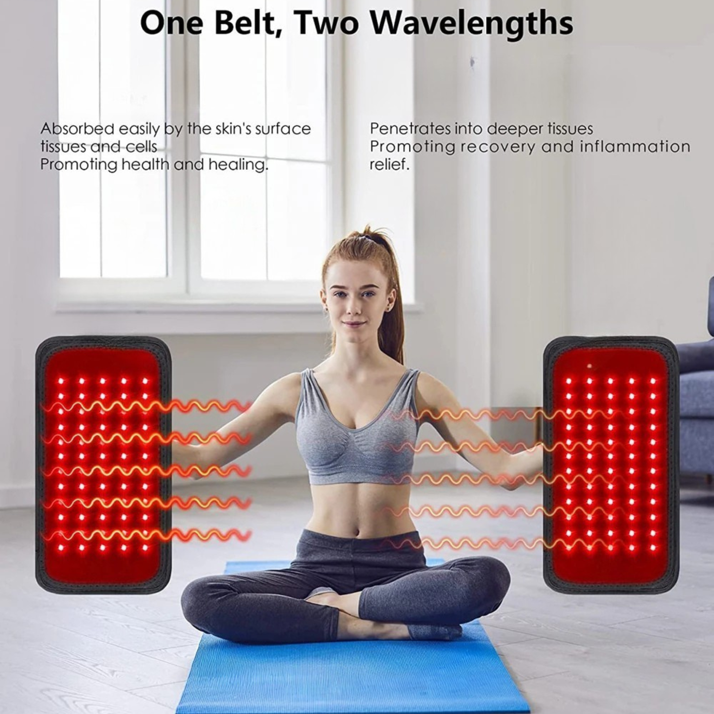 Infrared Light Therapy Belt-Pain Relief and Relaxation