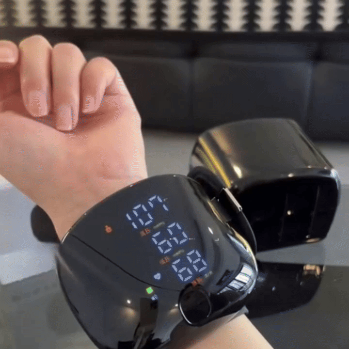 PulseGuard Smart Wrist Monitor