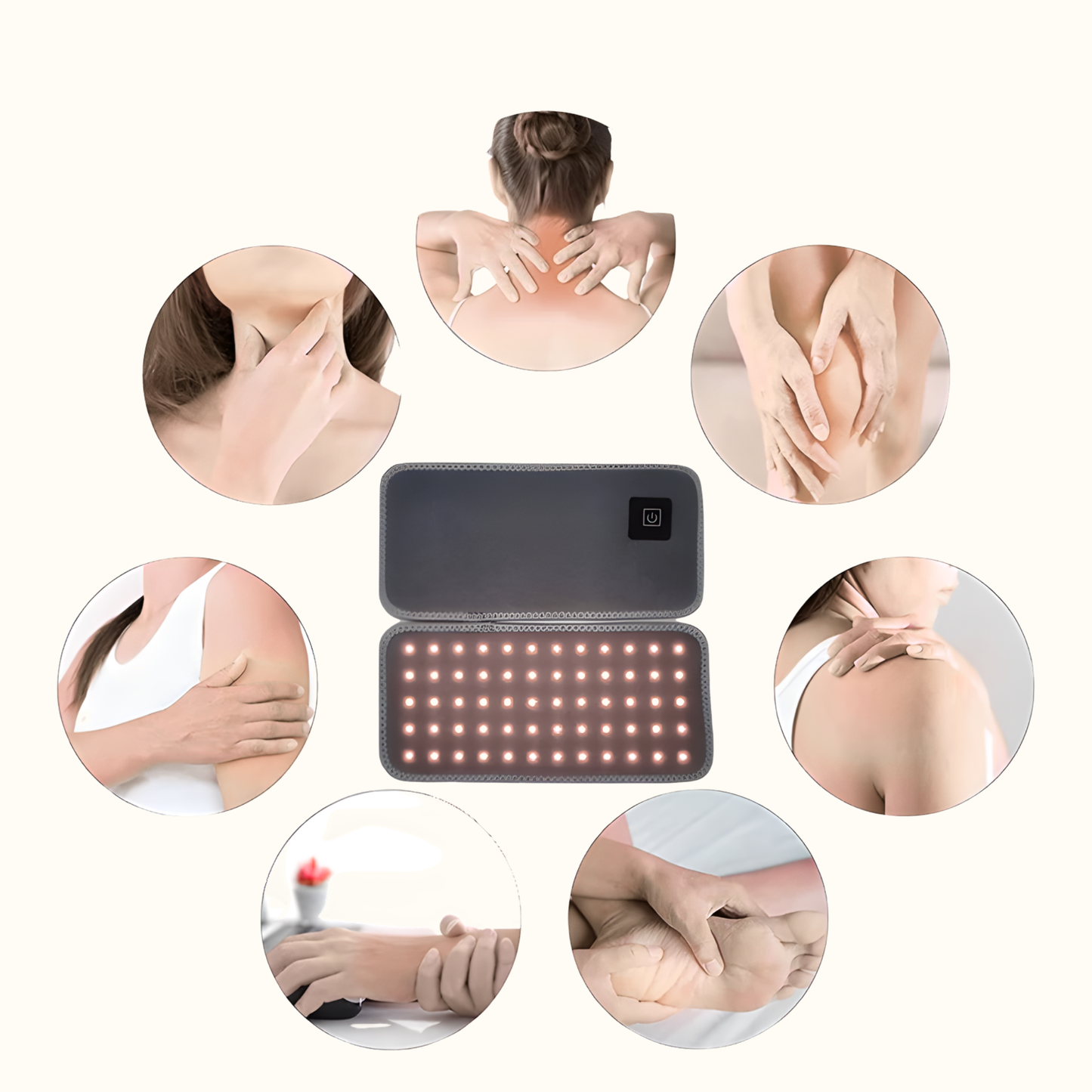 Infrared Light Therapy Belt-Pain Relief and Relaxation