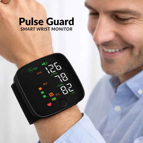 PulseGuard Smart Wrist Monitor