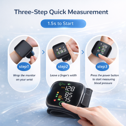 PulseGuard Smart Wrist Monitor