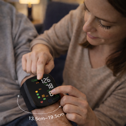 PulseGuard Smart Wrist Monitor