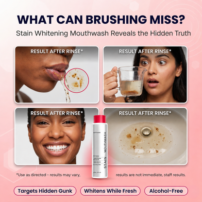 Stain Whitening Mouthwash - 30 Second Mouth Detox