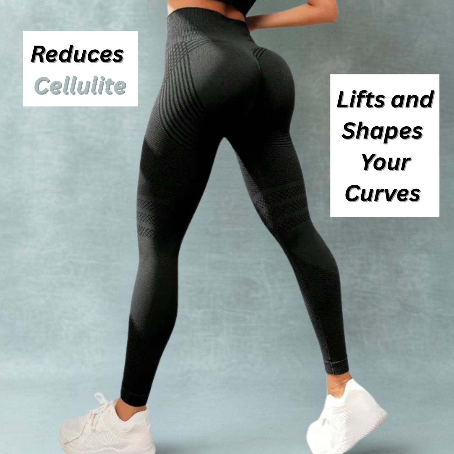 High Waist Anti-Cellulite Leggings
