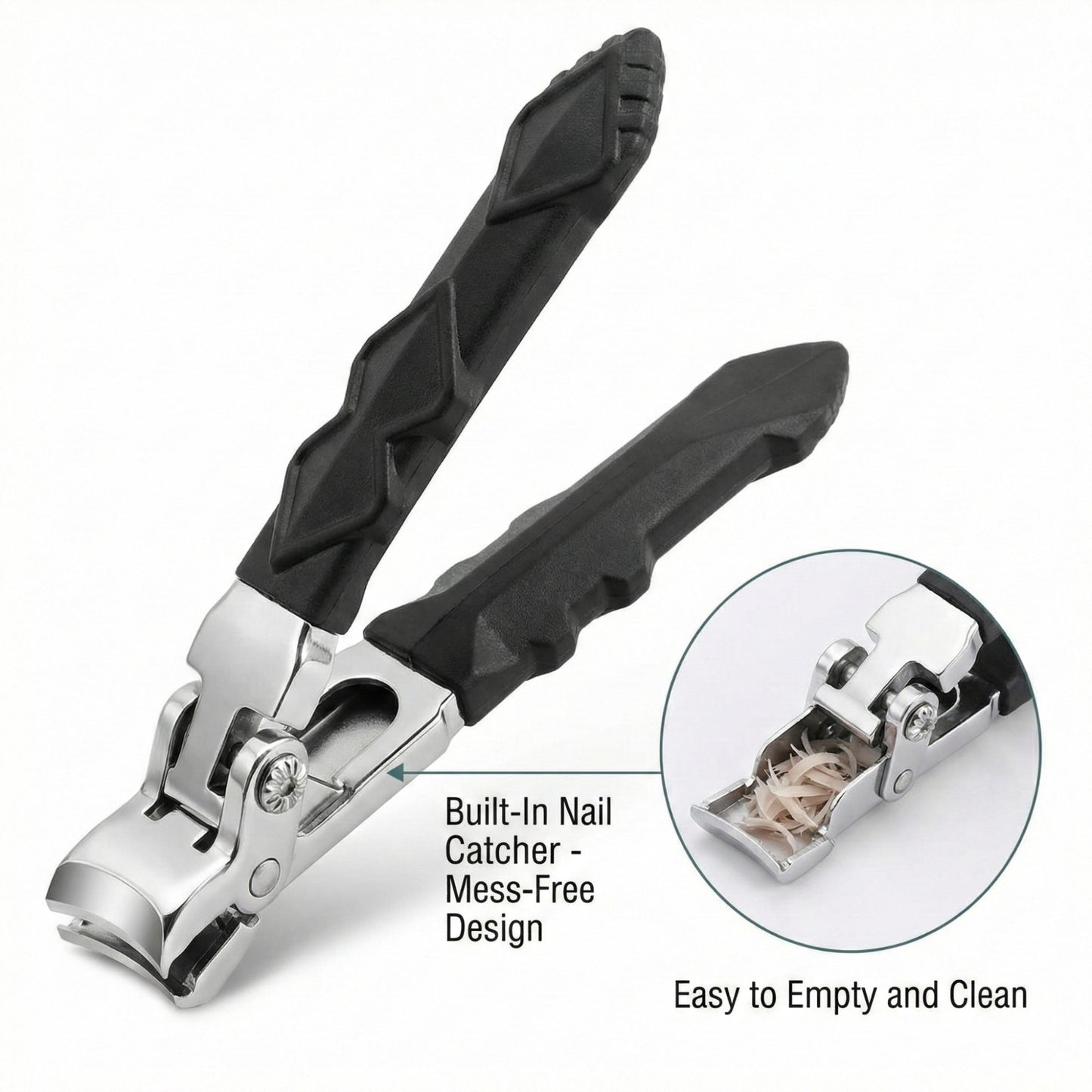 Wide Jaw Professional Nail Clipper