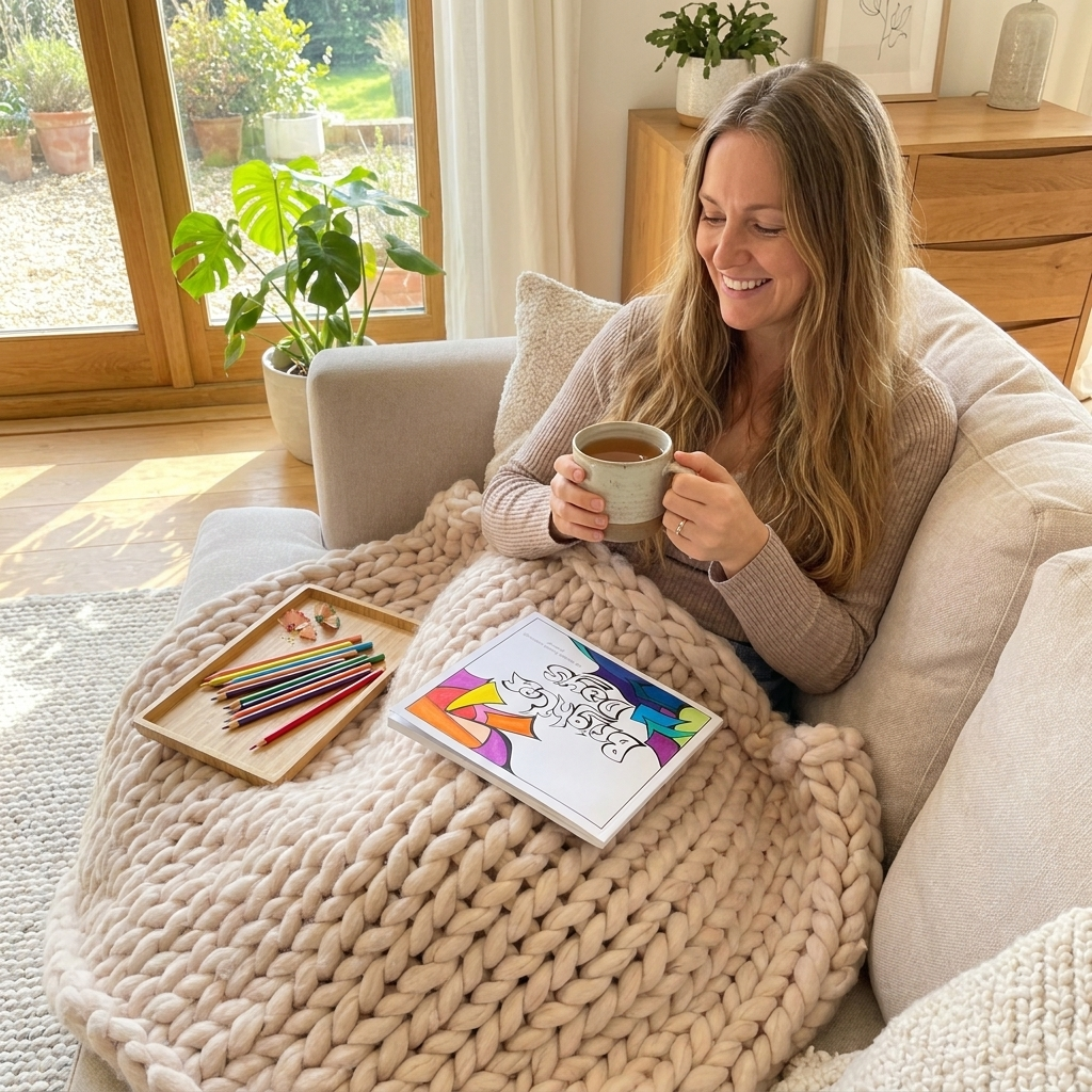 Brighter Days — A Mental Health Colouring Journey