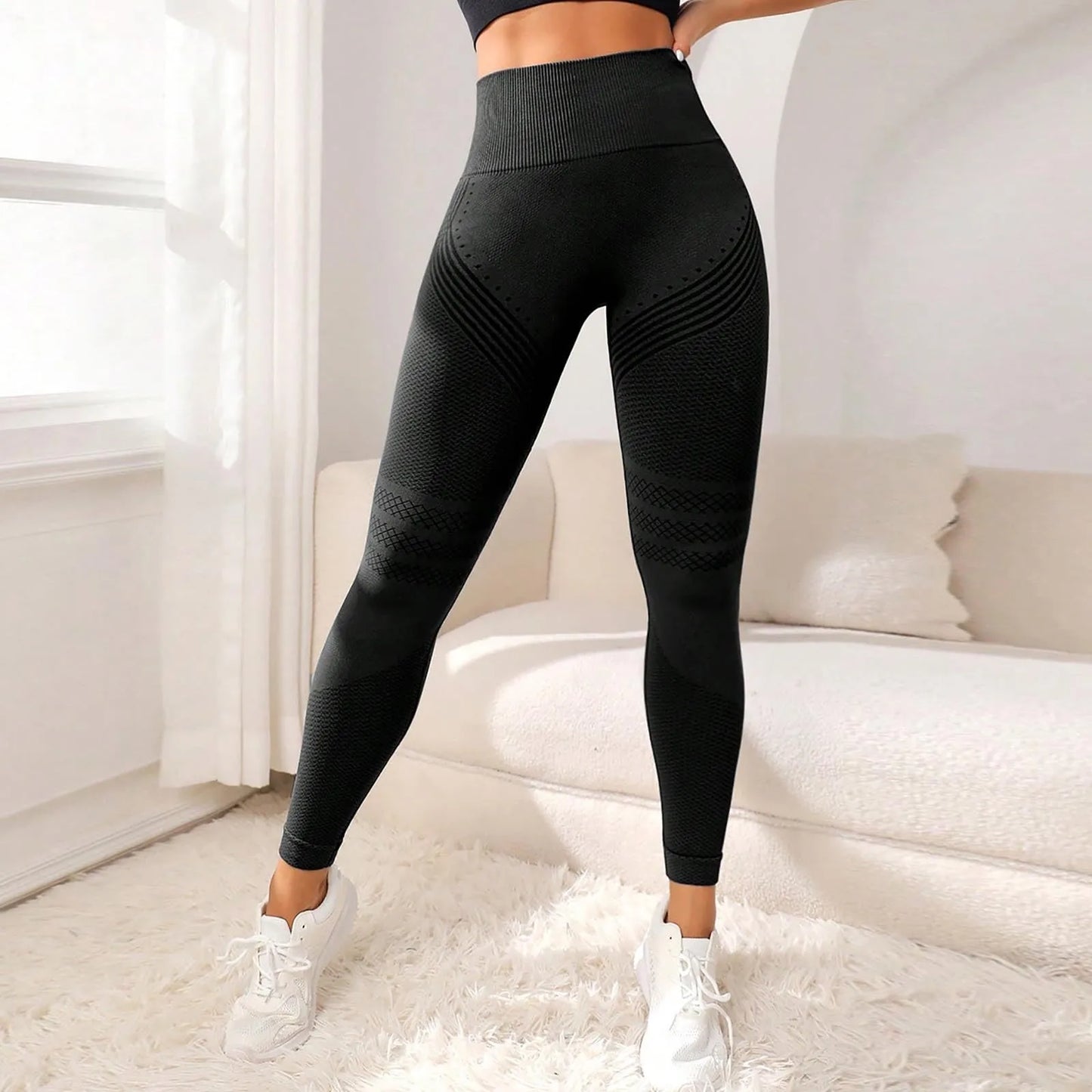 High Waist Anti-Cellulite Leggings